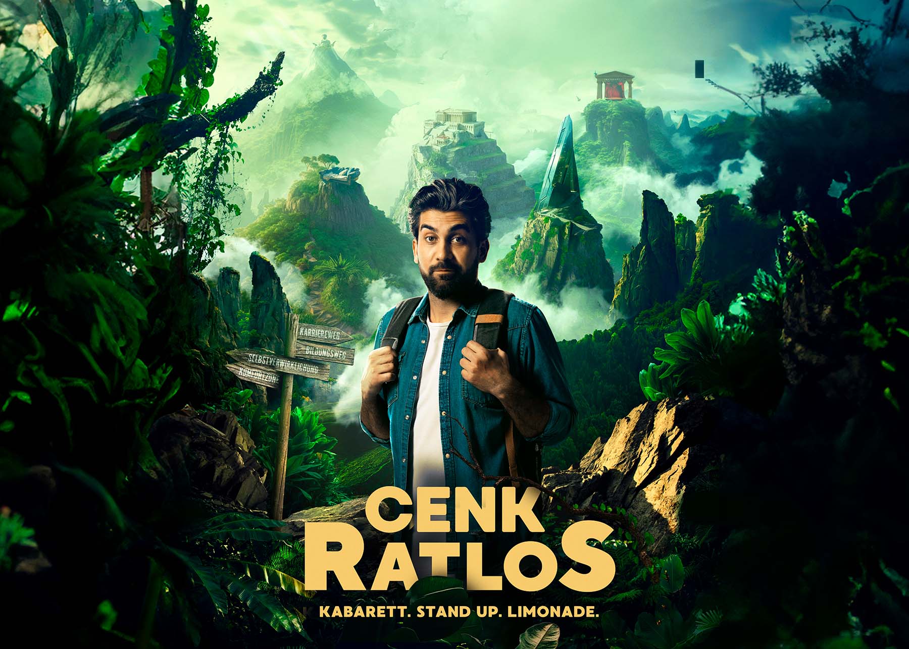 Kulturkreis Windisch präsentiert Cenk - Kabarett. Stand-up